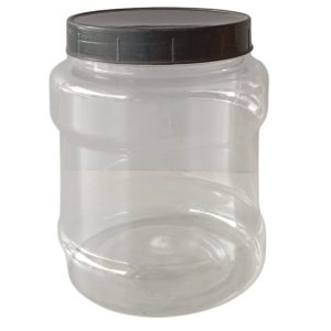 1200 ml Clear Jar with Cap