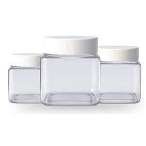 PET Cube Jar